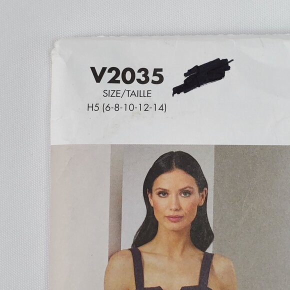 Vogue V2035 Rachel Comey Designer Jumpsuit Sewing Pattern Misses Sizes 6-14 - Picture 3 of 7